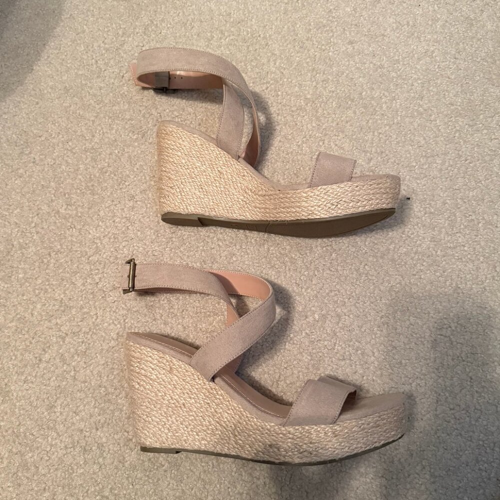 Tan Wedges